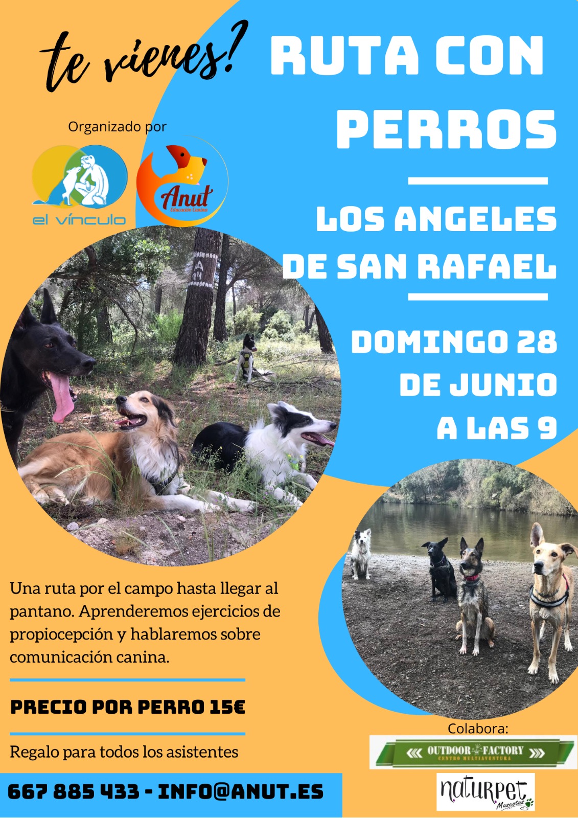 Ruta con perros