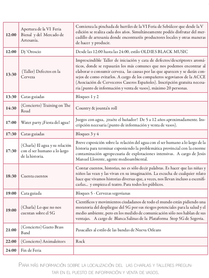 Programa Feria Seblcor