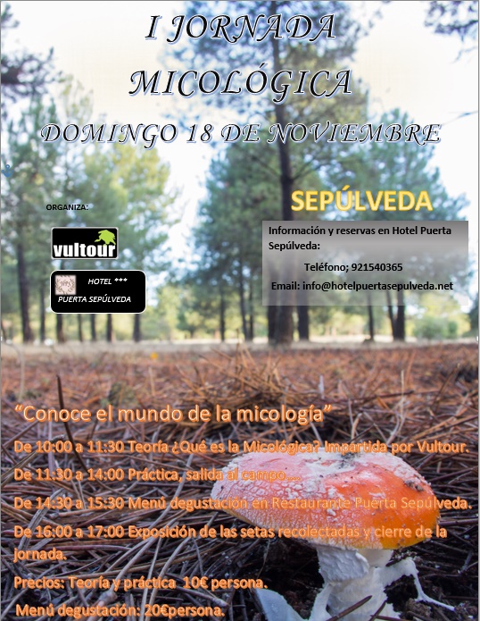 Jornada micologica SEPULVEDA