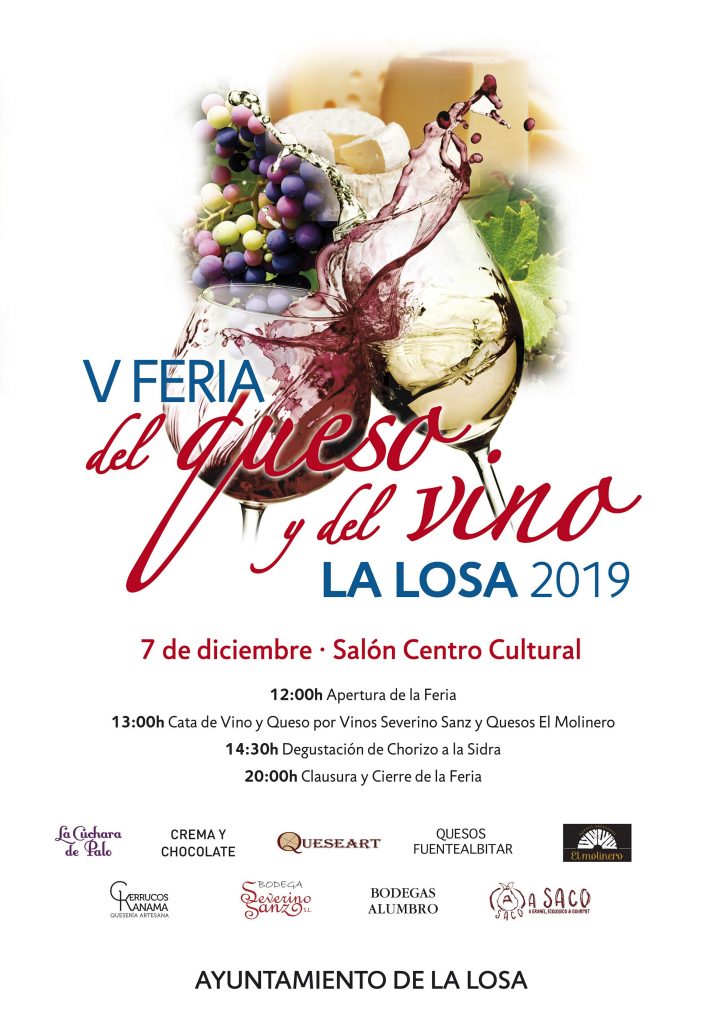 feria del queso y vino la losa